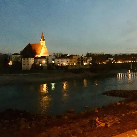Ferienwohnung An Der Romantischen Salzachschleife Naehe Salzburg Laufen Extérieur photo